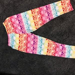 No boundaries synthetic blend ankle cut leggings